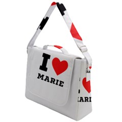 I Love Marie Box Up Messenger Bag by ilovewhateva