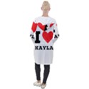 I love kayla Hooded Pocket Cardigan View2