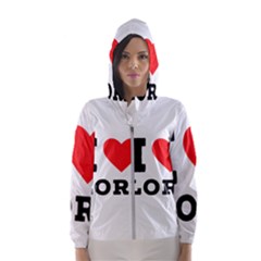 I Love Lori Women s Hooded Windbreaker by ilovewhateva