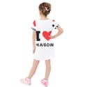 I love mason Kids  Short Sleeve Velvet Dress View2