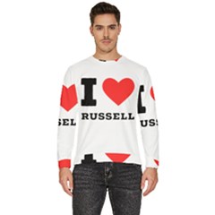 I Love Russell Men s Fleece Sweatshirt by ilovewhateva