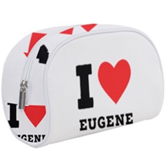 I Love Eugene Make Up Case (large) by ilovewhateva