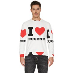 I Love Eugene Men s Fleece Sweatshirt by ilovewhateva