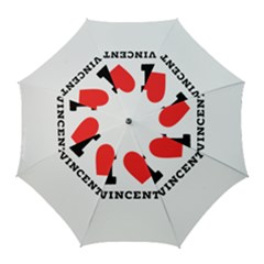 I Love Vincent  Golf Umbrellas by ilovewhateva