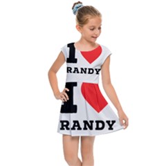 I Love Randy Kids  Cap Sleeve Dress by ilovewhateva