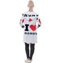 I love randy Longline Hooded Cardigan View2