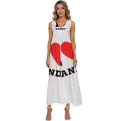 I Love Randy V-neck Sleeveless Loose Fit Overalls by ilovewhateva