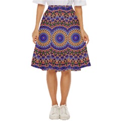 Mandala Kaleidoscope Background Classic Short Skirt by Jancukart