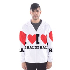 I Love Gerald Men s Hooded Windbreaker by ilovewhateva