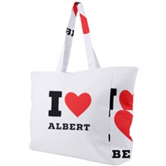 I Love Albert Simple Shoulder Bag by ilovewhateva