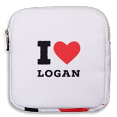 I Love Logan Mini Square Pouch by ilovewhateva