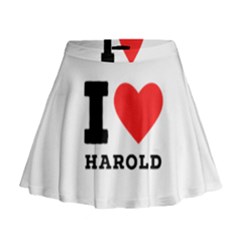 I Love Harold Mini Flare Skirt by ilovewhateva