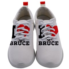 I Love Bruce Mens Athletic Shoes by ilovewhateva