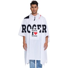 I Love Roger Men s Hooded Rain Ponchos by ilovewhateva