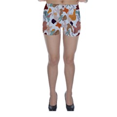 Shapes Pattern Skinny Shorts by BlackRoseStore