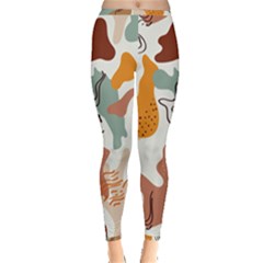 Shapes Pattern Inside Out Leggings by BlackRoseStore