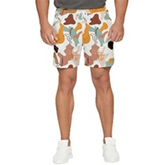 Shapes Pattern Men s Runner Shorts by BlackRoseStore