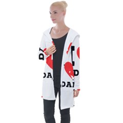 I Love Adam  Longline Hooded Cardigan by ilovewhateva