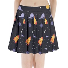 Cosmos Pleated Mini Skirt by nateshop