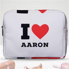 I Love Aaron Make Up Pouch (large) by ilovewhateva