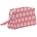 Abstract Knot Geometric Tile Pattern Wristlet Pouch Bag (Large) View1