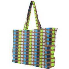 Colorful Leaf Pattern Simple Shoulder Bag by GardenOfOphir