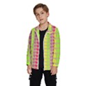 Colorful Leaf Pattern Kids  Windbreaker View2