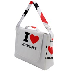 I Love Jeremy  Box Up Messenger Bag by ilovewhateva