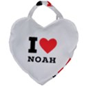 I love noah Giant Heart Shaped Tote View1