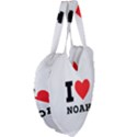 I love noah Giant Heart Shaped Tote View4