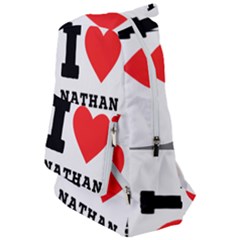 I Love Nathan Travelers  Backpack by ilovewhateva