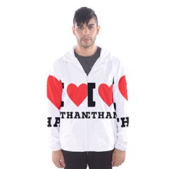 I Love Ethan Men s Hooded Windbreaker by ilovewhateva