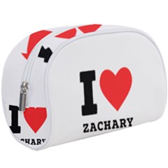 I Love Zachary Make Up Case (large) by ilovewhateva