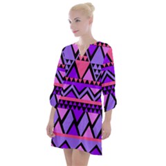 Seamless-101 Open Neck Shift Dress