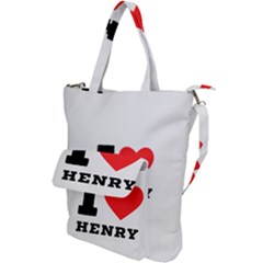 I Love Henry Shoulder Tote Bag by ilovewhateva