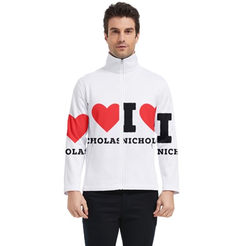 I Love Nicholas Men s Bomber Jacket by ilovewhateva