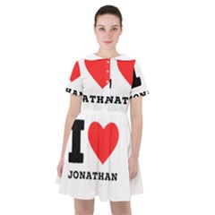 I Love Jonathan Sailor Dress by ilovewhateva