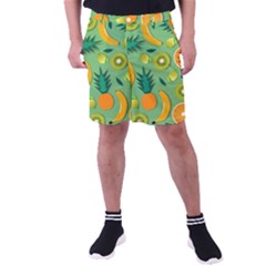 Fruit Tropical Pattern Design Art Men s Pocket Shorts by danenraven