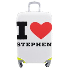 I Love Stephen Luggage Cover (medium) by ilovewhateva