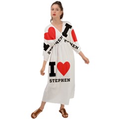 I Love Stephen Grecian Style  Maxi Dress by ilovewhateva