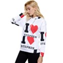 I love stephen Women s Lightweight Drawstring Hoodie View2