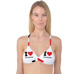 I Love Raymond Reversible Tri Bikini Top by ilovewhateva