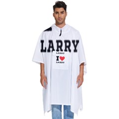 I Love Larry Men s Hooded Rain Ponchos by ilovewhateva