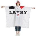 I love larry Women s Hooded Rain Ponchos View1