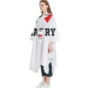 I love larry Women s Hooded Rain Ponchos View2