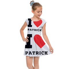 I Love Patrick  Kids  Cap Sleeve Dress by ilovewhateva