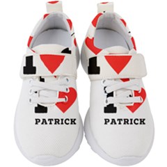 I Love Patrick  Kids  Velcro Strap Shoes by ilovewhateva