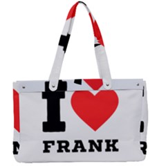 I Love Frank Canvas Work Bag by ilovewhateva