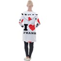 I love frank Longline Hooded Cardigan View2