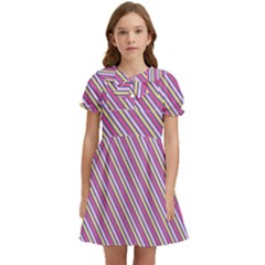 Background-102 Kids  Bow Tie Puff Sleeve Dress by nateshop